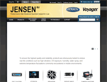 Tablet Screenshot of jensenrvdirect.com
